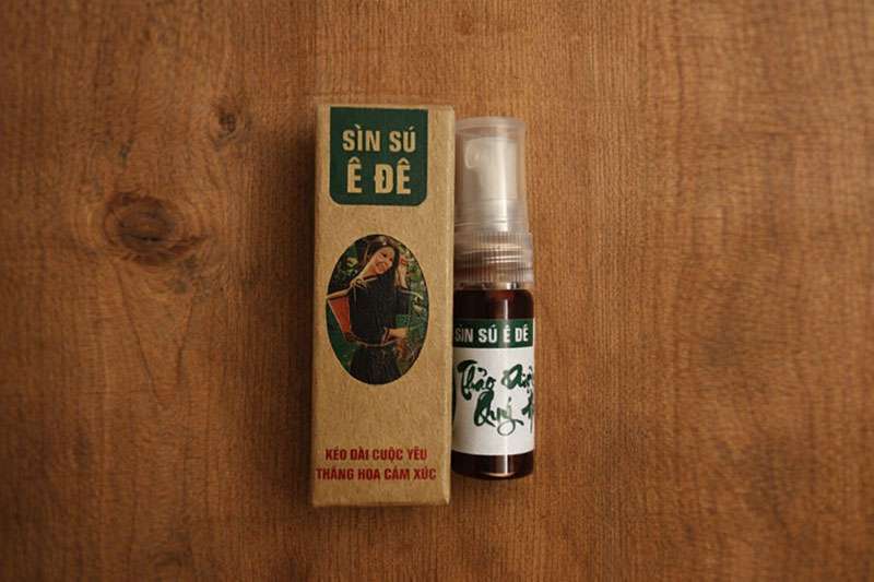 Sìn sú dân tộc Ê Đê xịt kéo dài thời gian an toàn 5ml nhỏ gọn